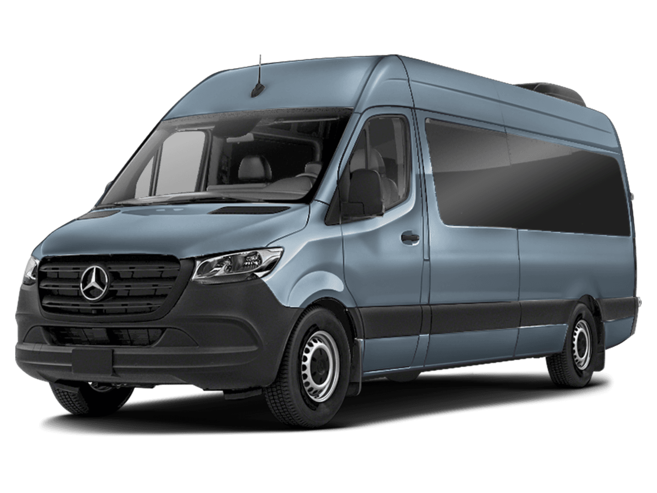 2025 Mercedes-Benz Sprinter Passenger Van  - Front 3/4, facing to the left