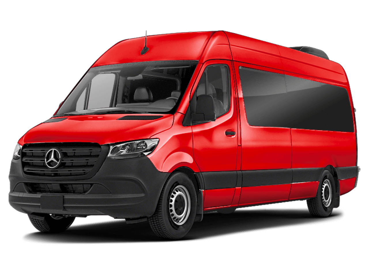 2025 Mercedes-Benz Sprinter Passenger Van  - Front 3/4, facing to the left