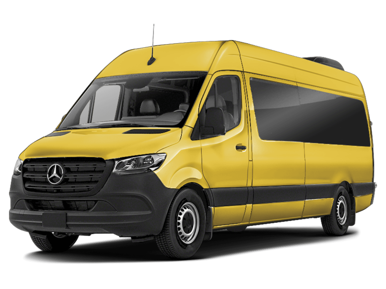 2025 Mercedes-Benz Sprinter Passenger Van  - Front 3/4, facing to the left