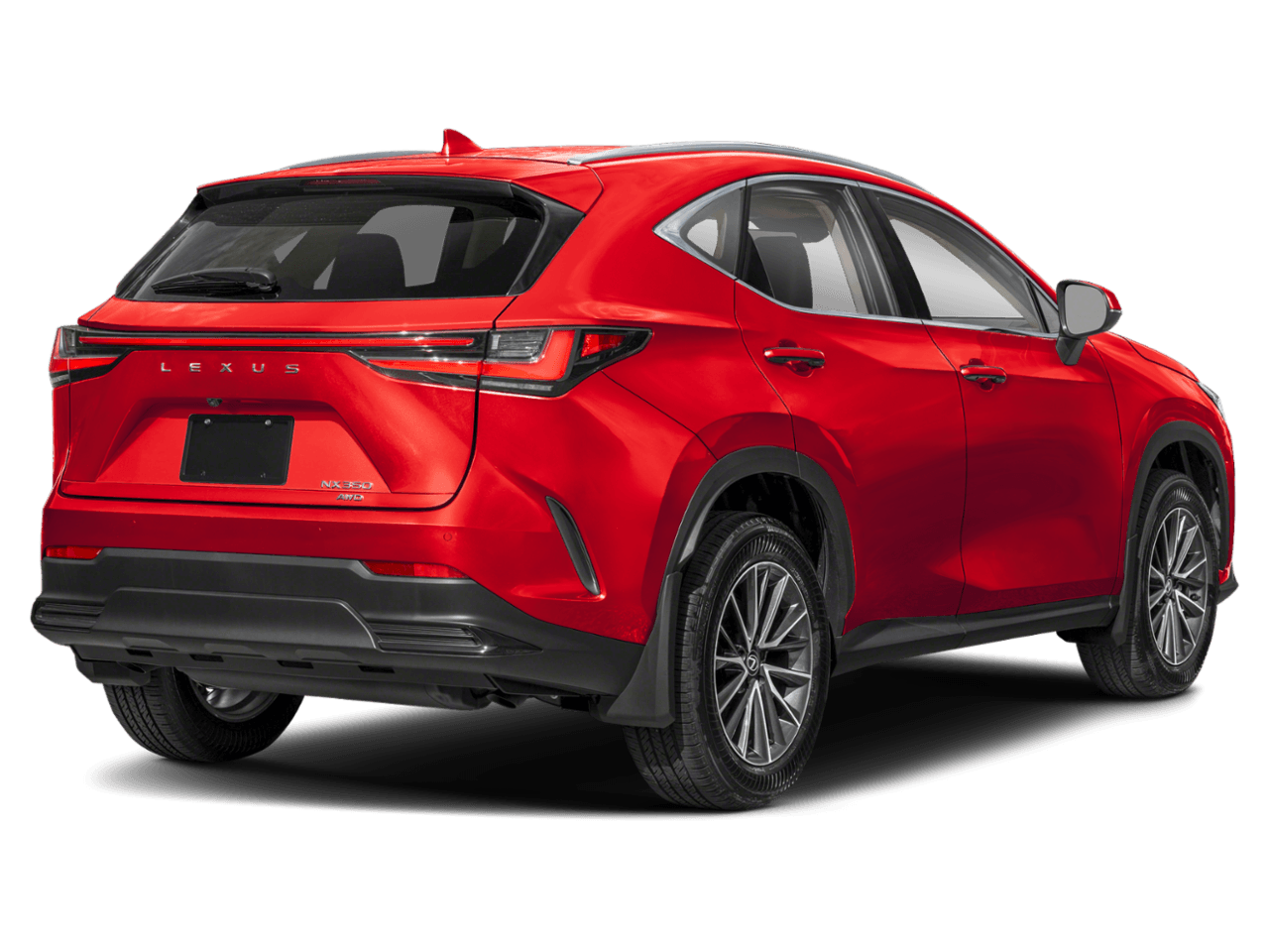 2025 Lexus NX NX 350 - Rear 3/4, facing to the right