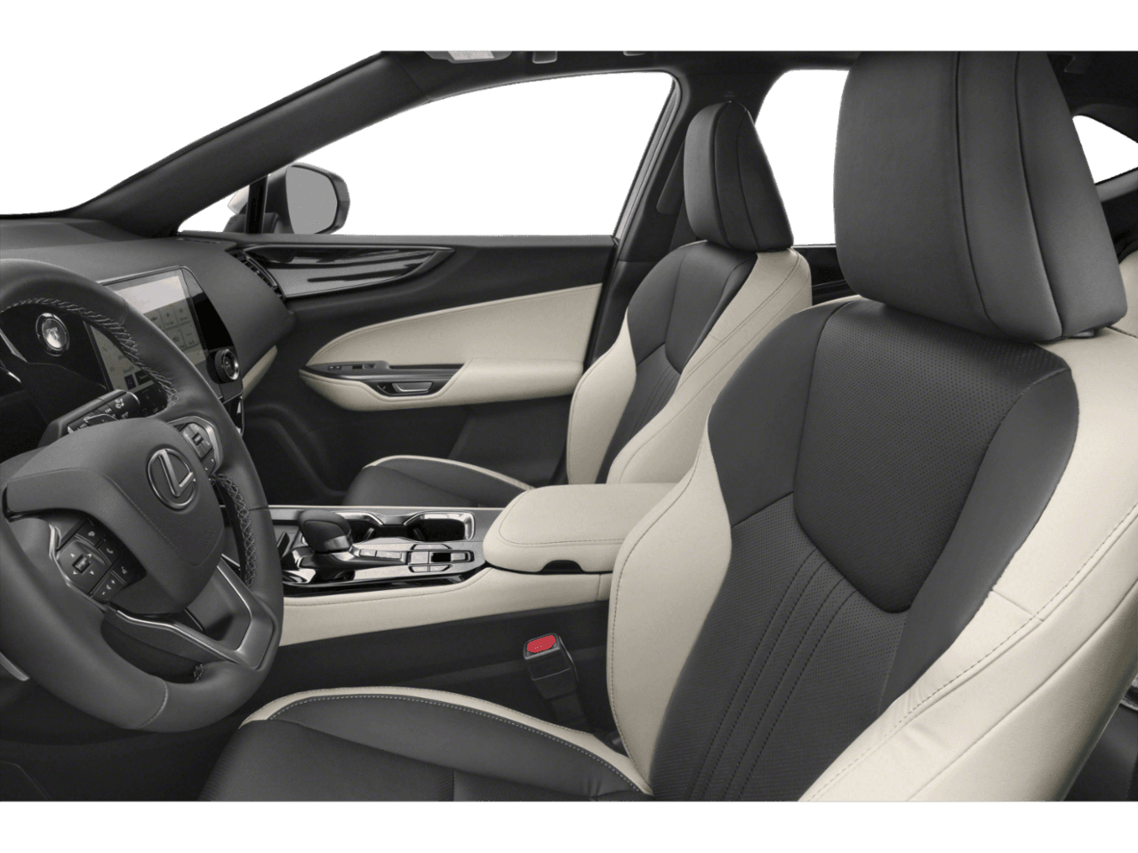 2025 Lexus NX NX 350h - Interior Driver's Side with Door Open, Front Seat Feature