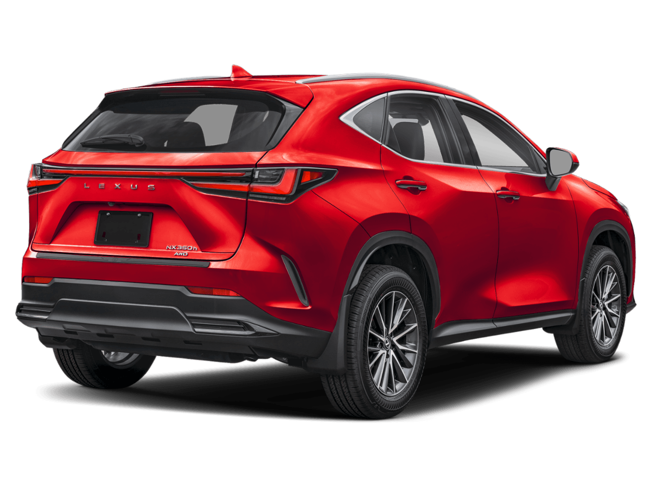 2025 Lexus NX NX 350h - Rear 3/4, facing to the right