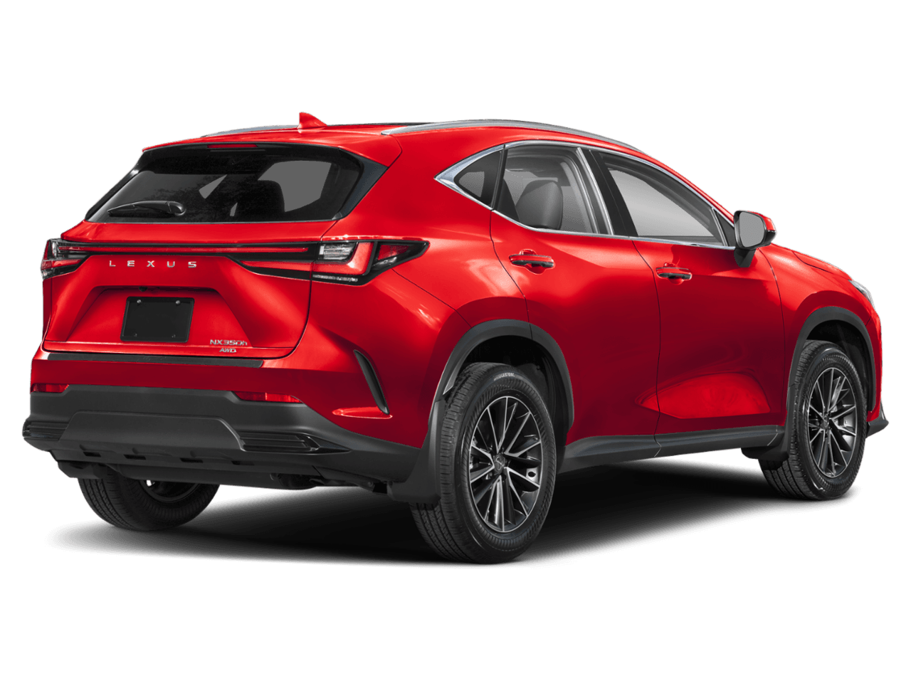 2025 Lexus NX NX - Rear 3/4, facing to the right
