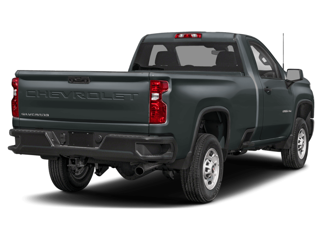 2025 Chevrolet Silverado 2500HD LT - Rear 3/4, facing to the right