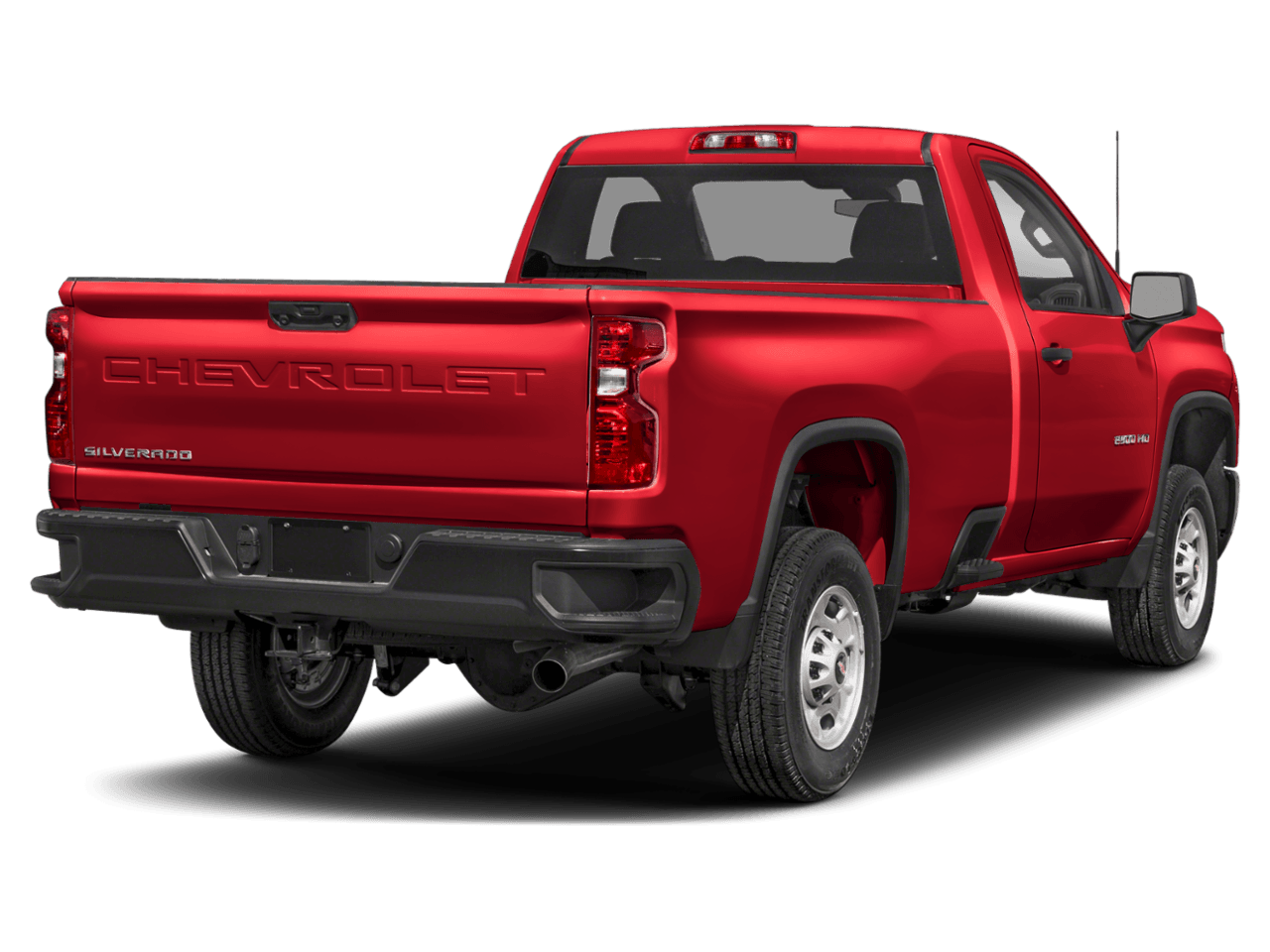 2025 Chevrolet Silverado 2500HD LT - Rear 3/4, facing to the right