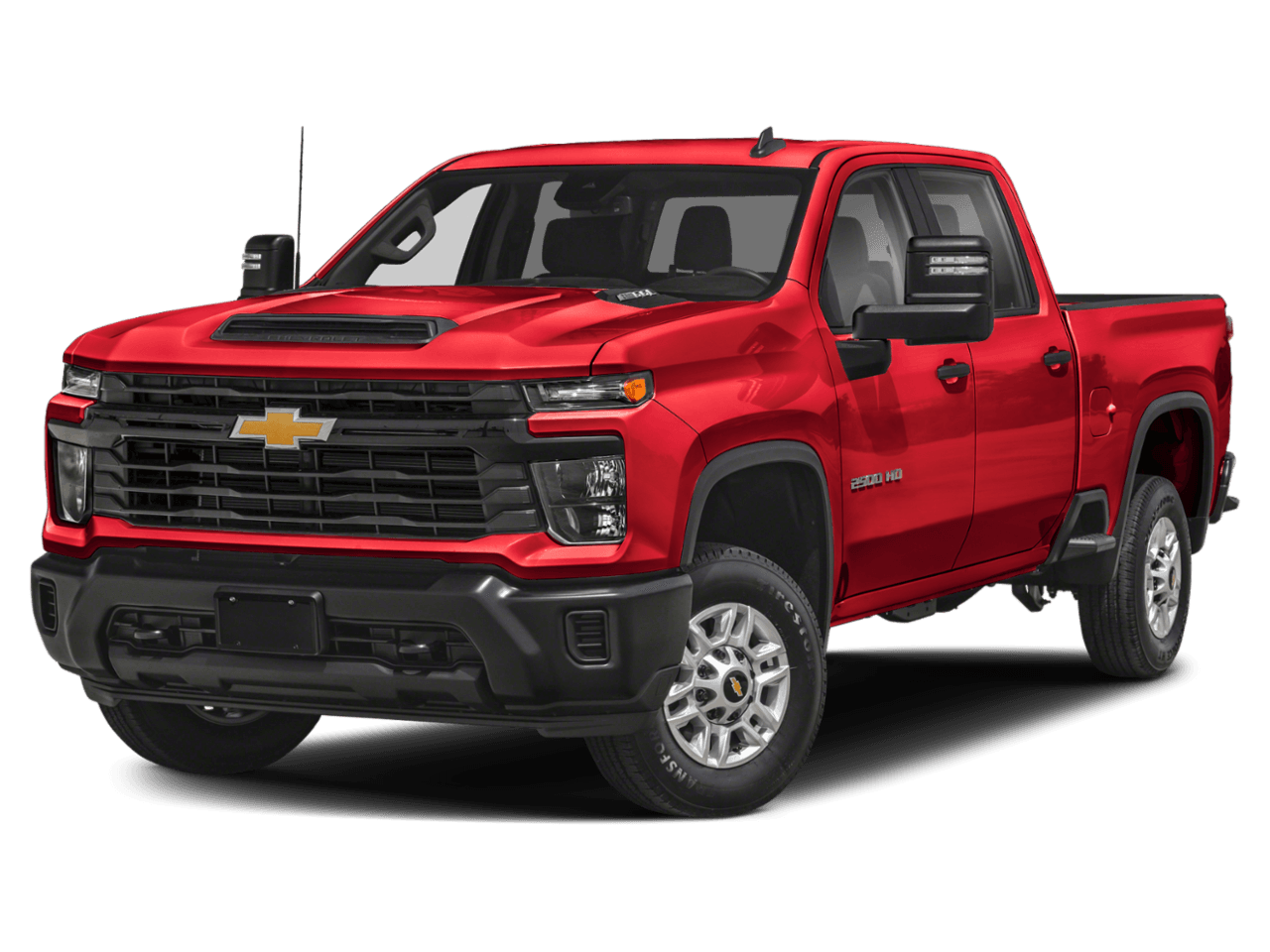 2025 Chevrolet Silverado 2500HD Work Truck - Front 3/4, facing to the left