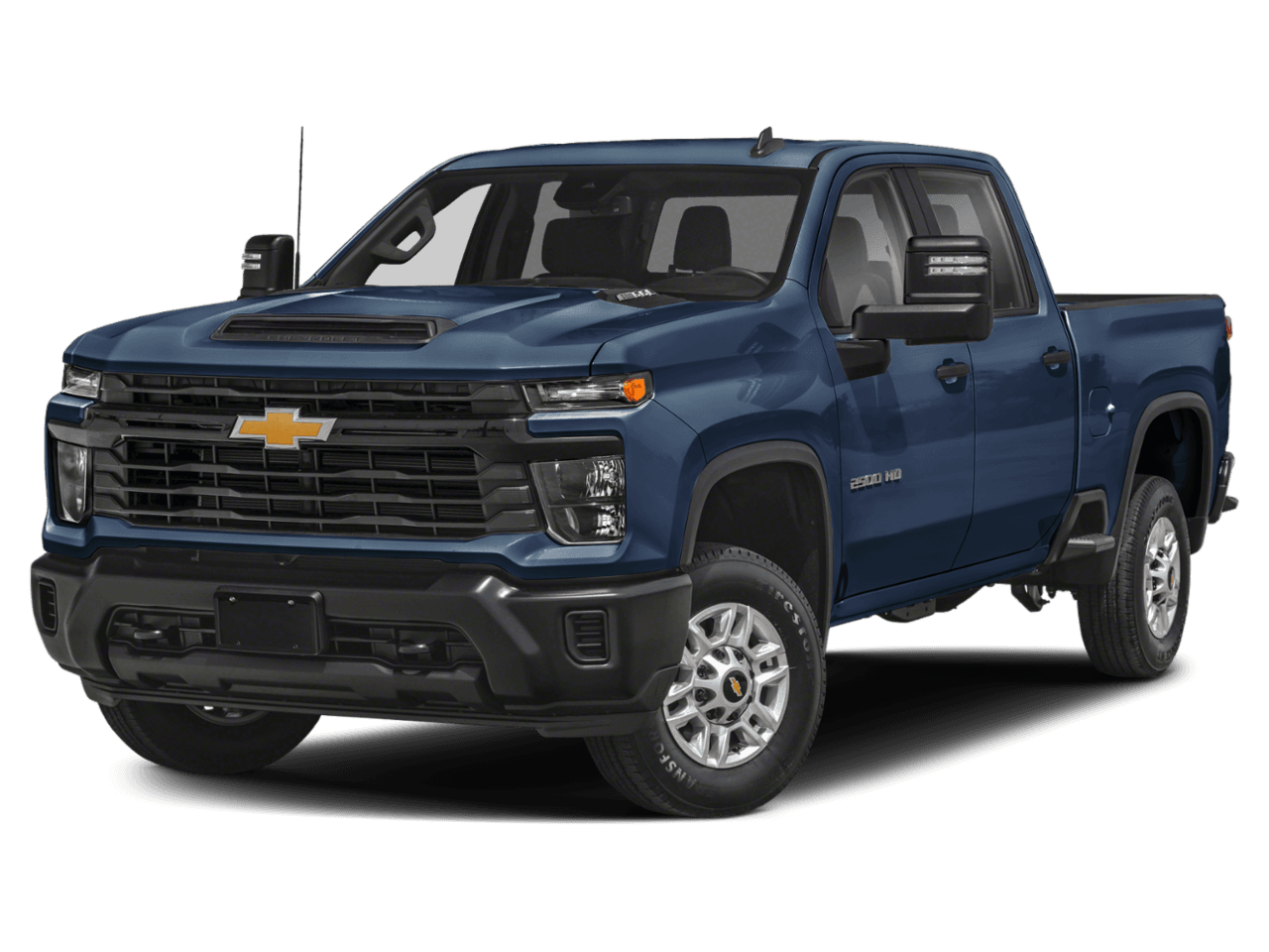 2025 Chevrolet Silverado 2500HD Work Truck - Front 3/4, facing to the left