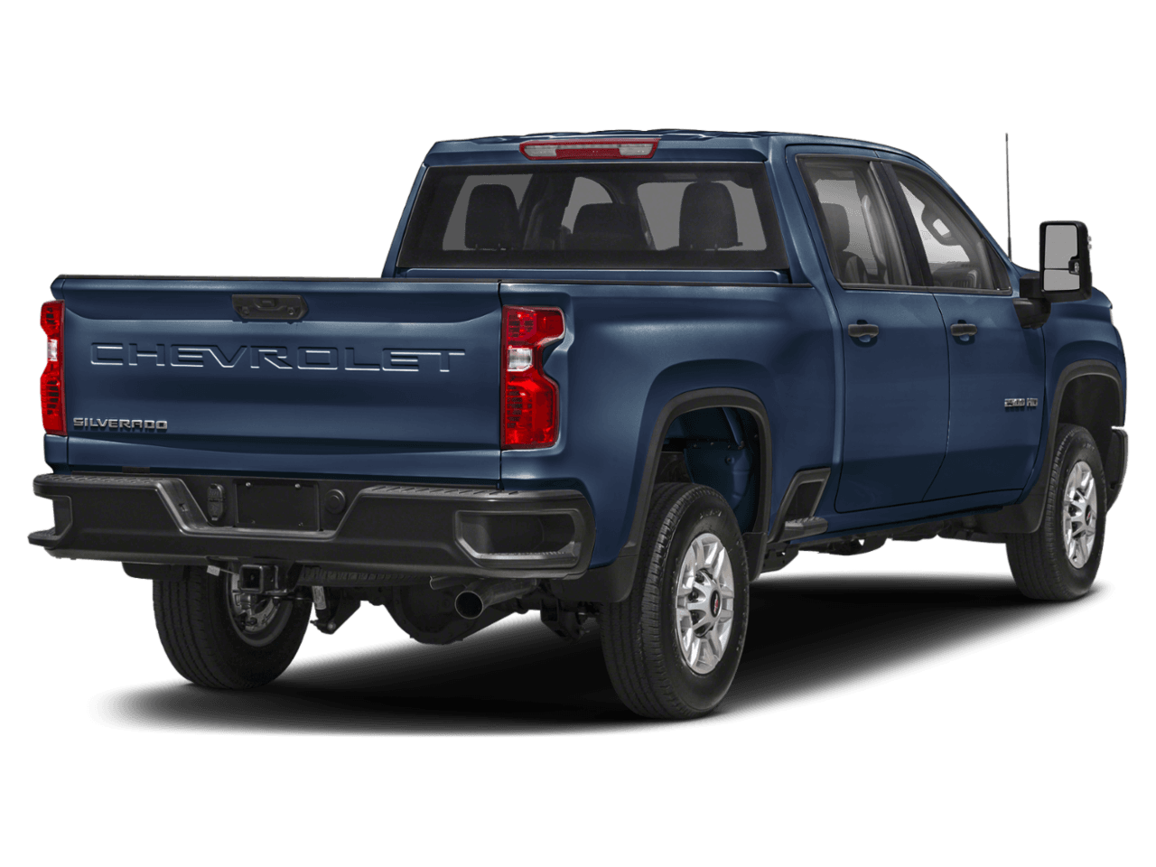 2025 Chevrolet Silverado 2500HD LTZ - Rear 3/4, facing to the right