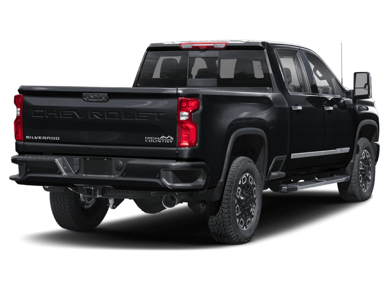 2025 Chevrolet Silverado 2500HD High Country - Rear 3/4, facing to the right
