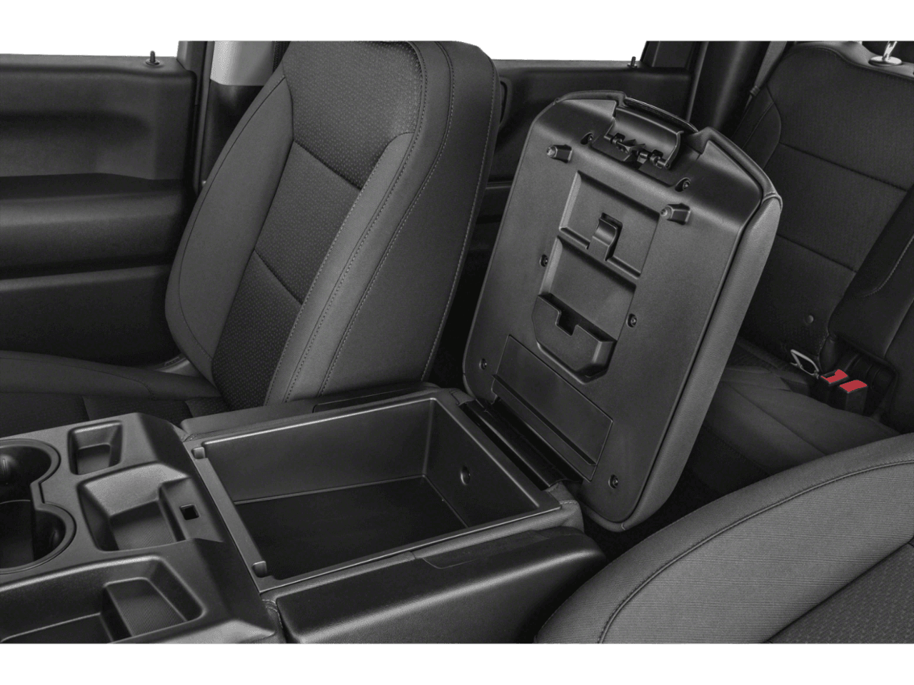 2025 Chevrolet Silverado 2500HD Work Truck - Interior Center Storage Console