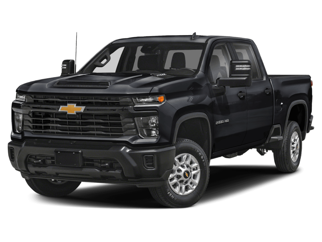 2025 Chevrolet Silverado 2500HD Work Truck - Front 3/4, facing to the left