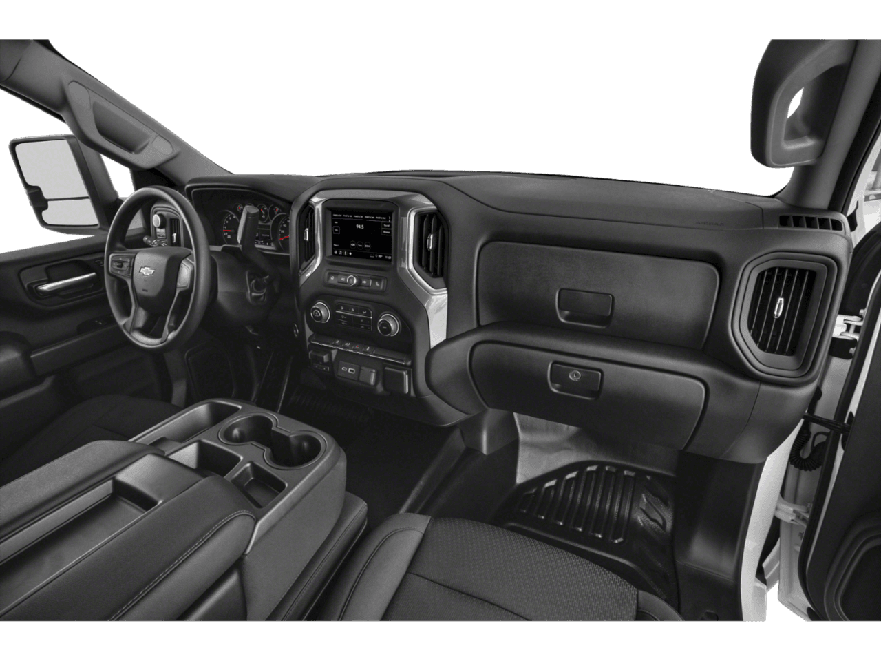 2025 Chevrolet Silverado 2500HD Work Truck - Interior Passenger Dash