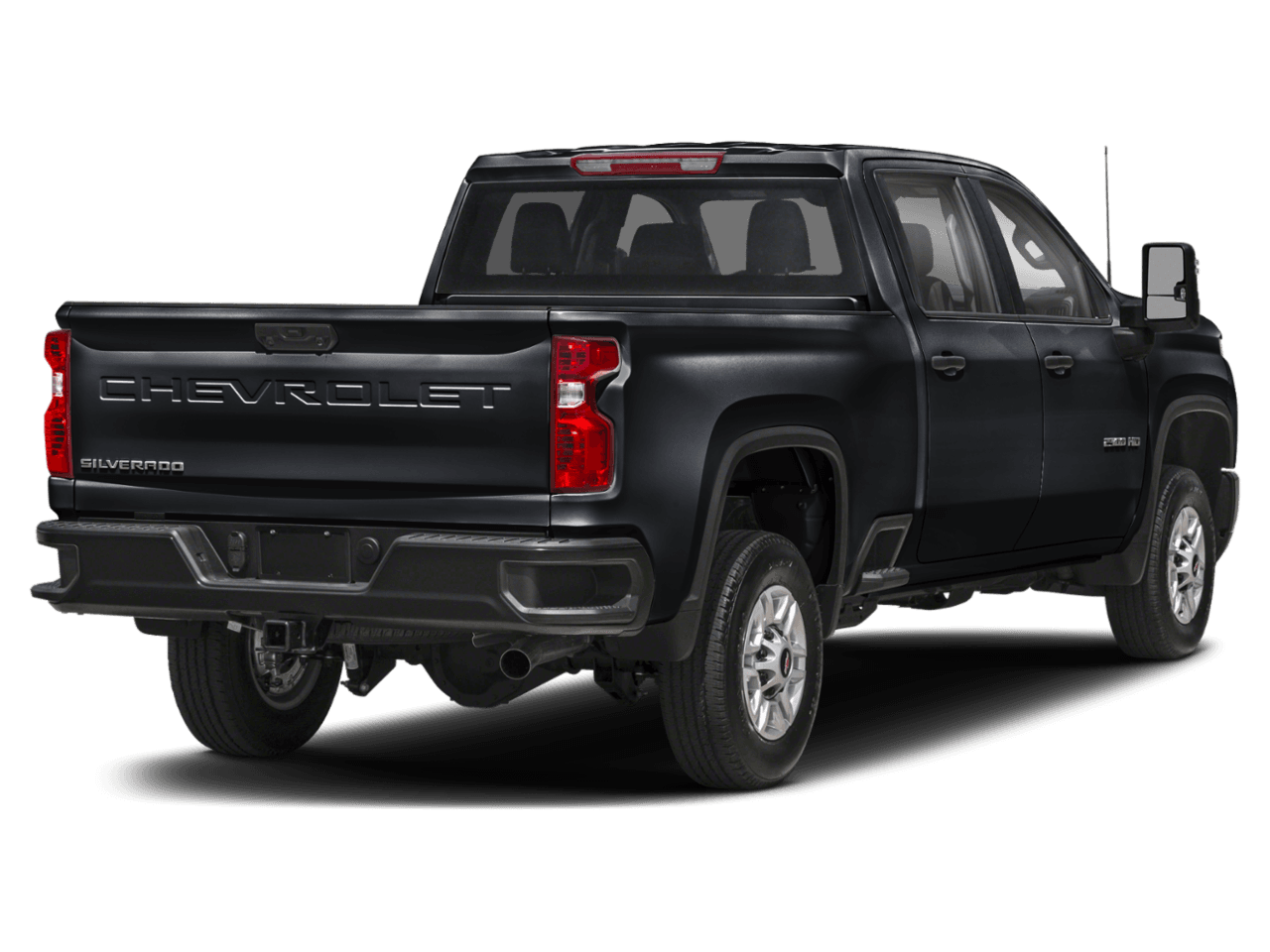 2025 Chevrolet Silverado 2500HD Work Truck - Rear 3/4, facing to the right