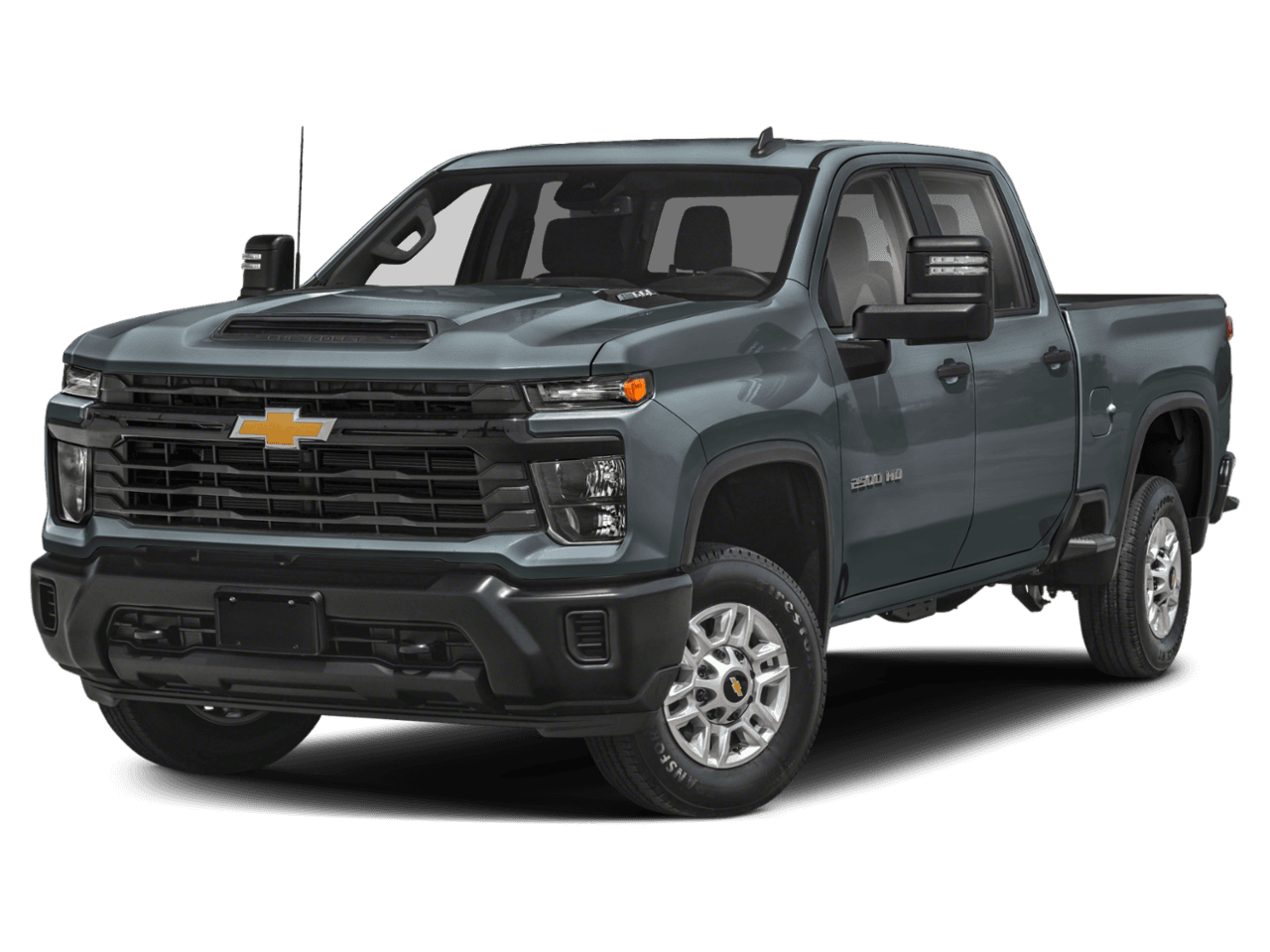2025 Chevrolet Silverado 2500HD Custom - Front 3/4, facing to the left