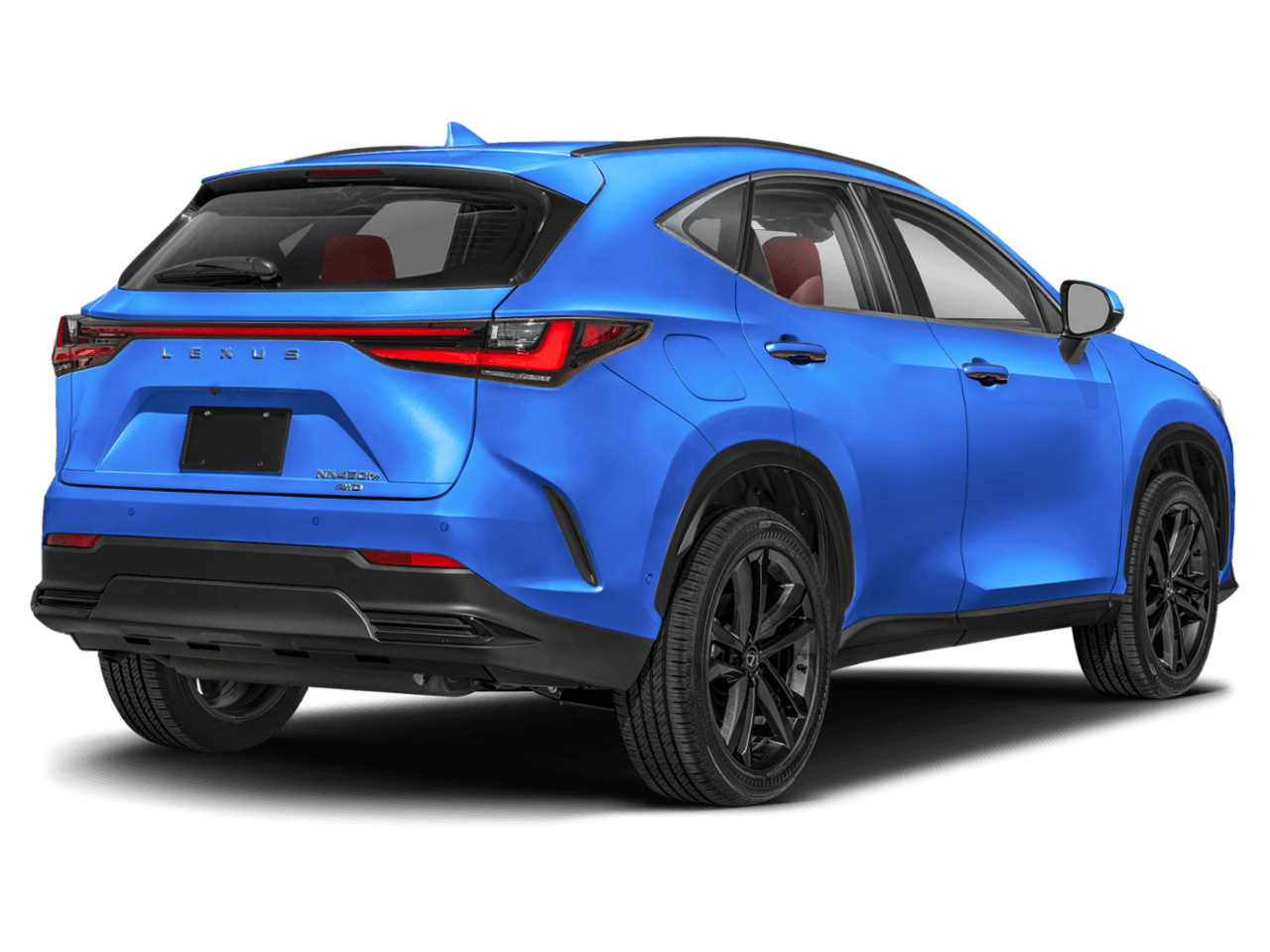 2025 Lexus NX NX 450h+ Luxury - Rear 3/4, facing to the right