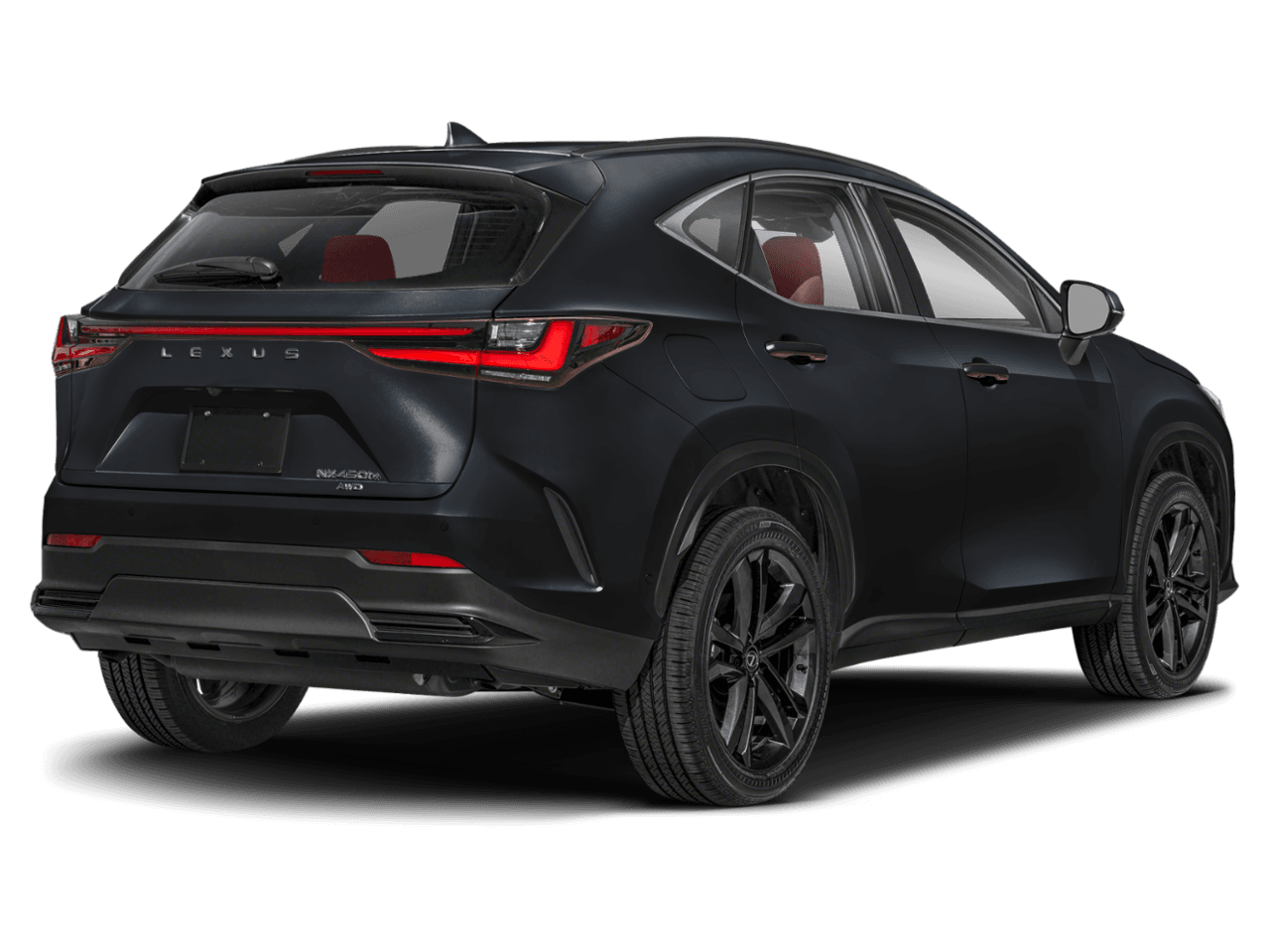 2025 Lexus NX NX 450h+ Luxury - Rear 3/4, facing to the right