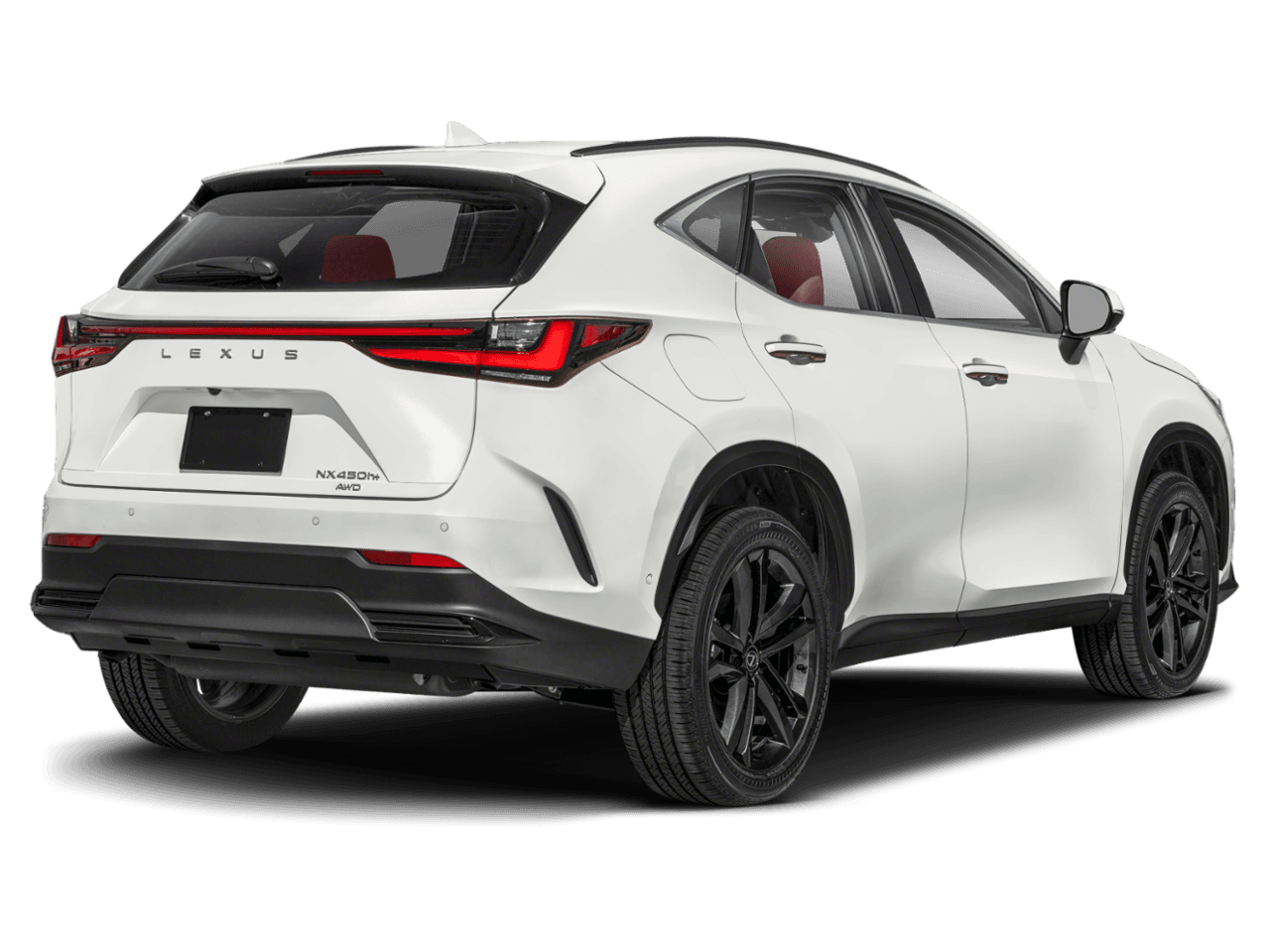 2025 Lexus NX NX 450h+ Luxury - Rear 3/4, facing to the right