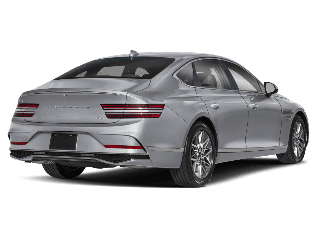 2025 Genesis G80 2.5T Advanced - Rear 3/4, facing to the right