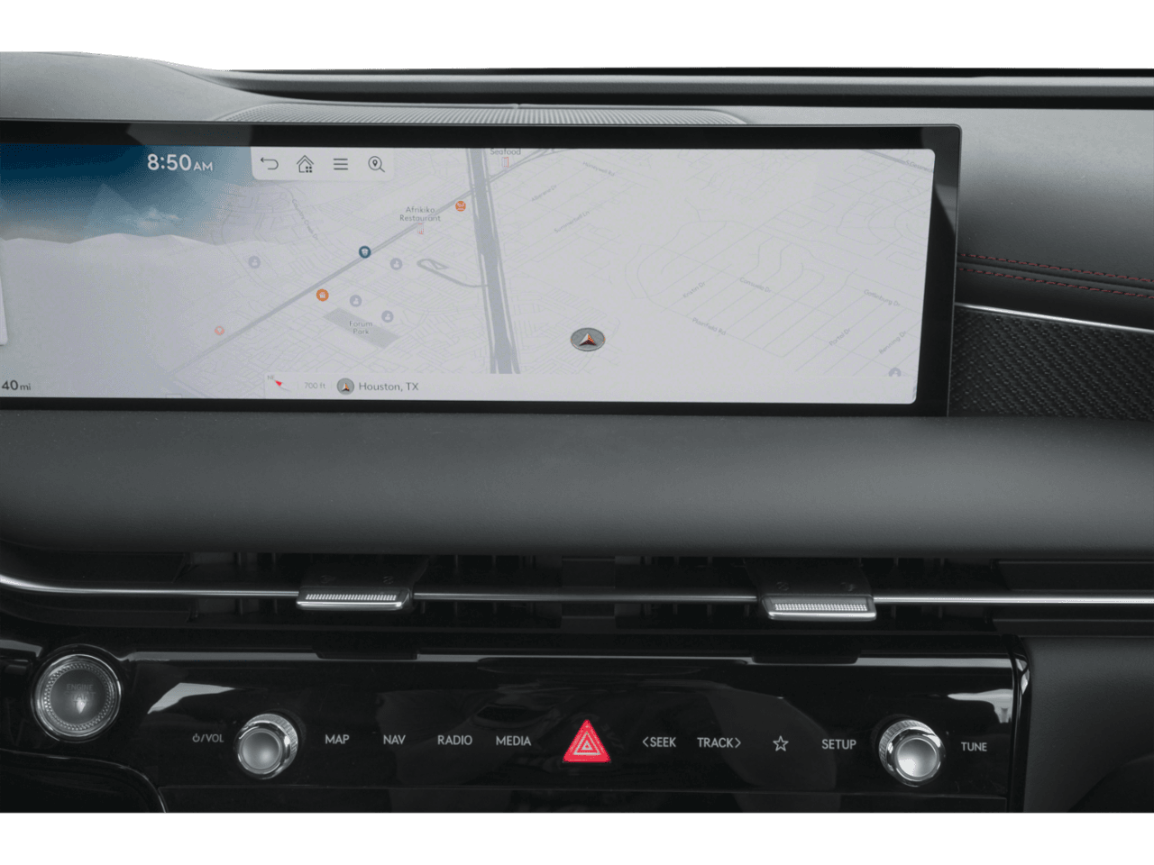 2025 Genesis G80 2.5T Sport Prestige - Interior Navigation System