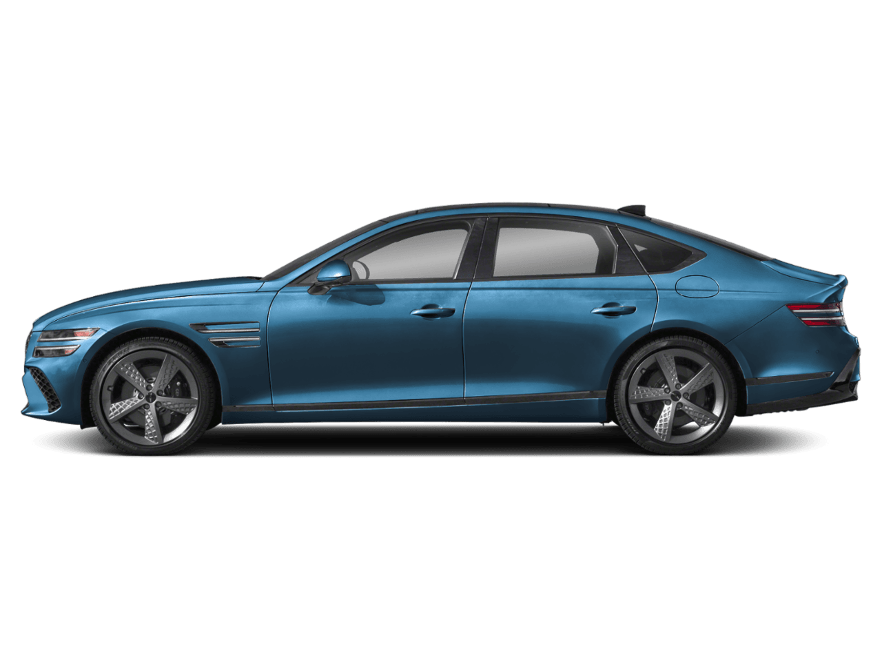 2025 Genesis G80 3.5T Sport Advanced - Profile, facing to the left