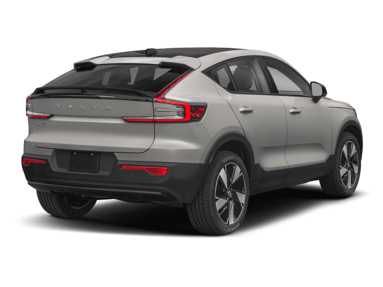 2025 Volvo EC40 Plus - Rear 3/4, facing to the right