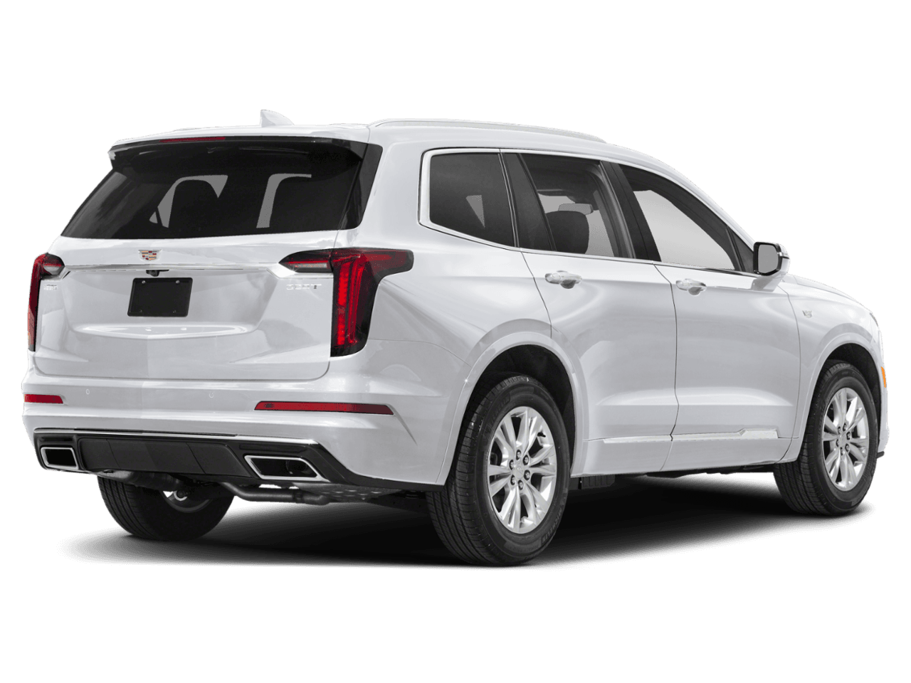 2025 Cadillac XT6 FWD Premium Luxury - Rear 3/4, facing to the right