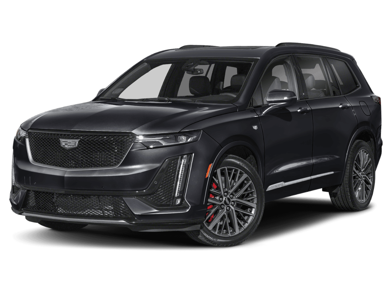 2025 Cadillac XT6 AWD Sport - Front 3/4, facing to the left