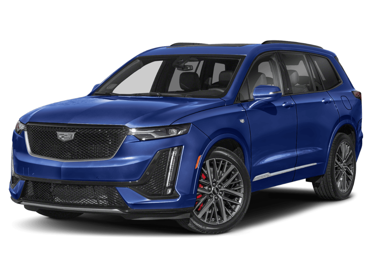 2025 Cadillac XT6 AWD Sport - Front 3/4, facing to the left