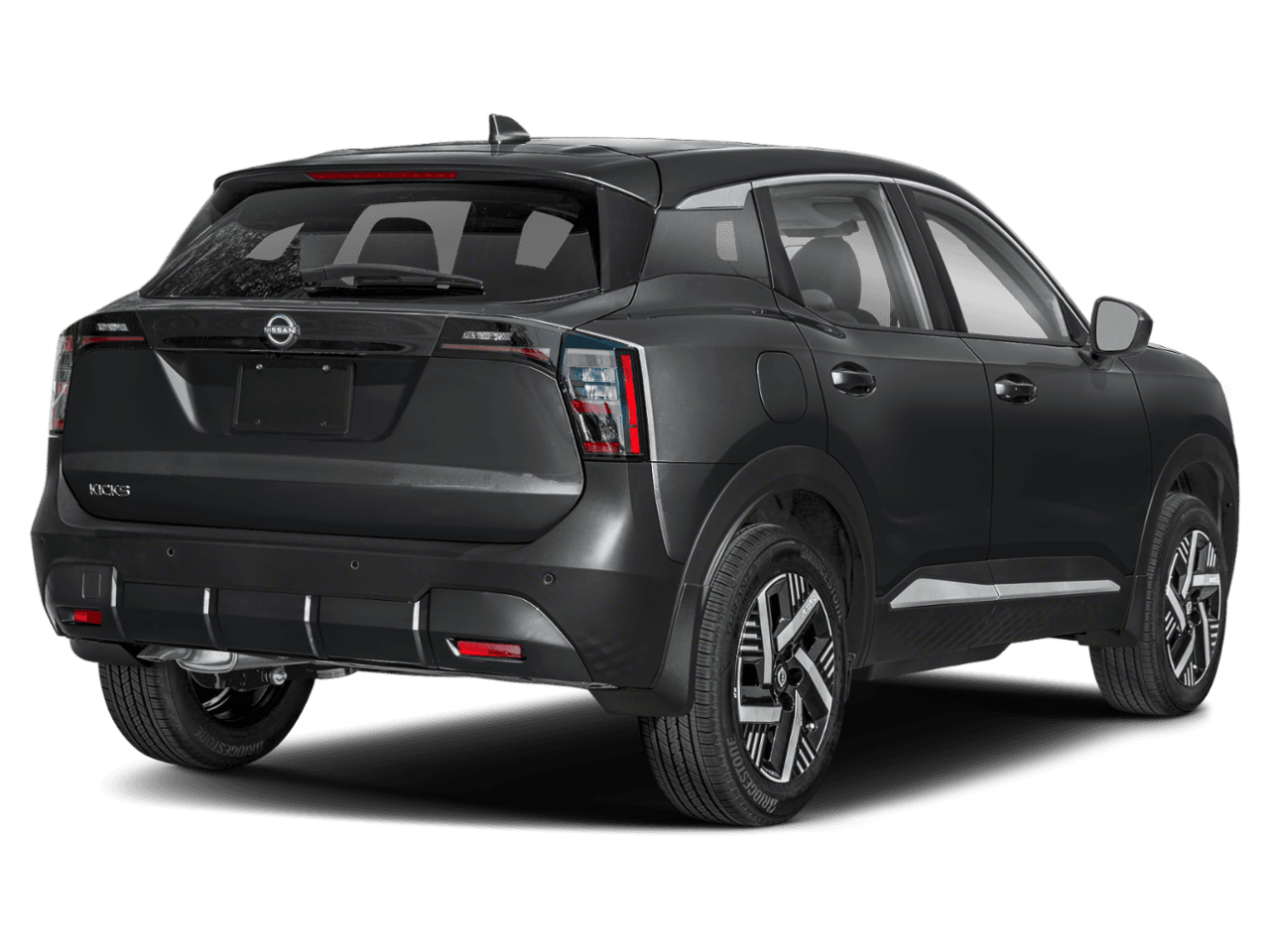 2025 Nissan Kicks SV - Rear 3/4, facing to the right