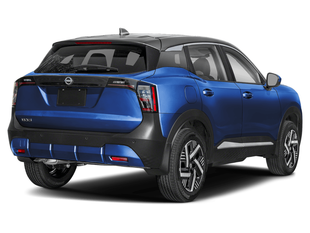2025 Nissan Kicks SV - Rear 3/4, facing to the right