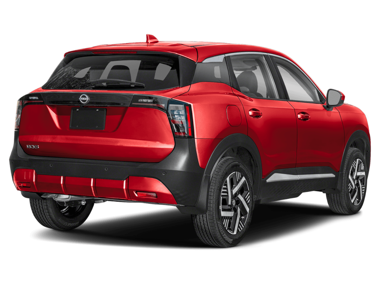 2025 Nissan Kicks SV - Rear 3/4, facing to the right
