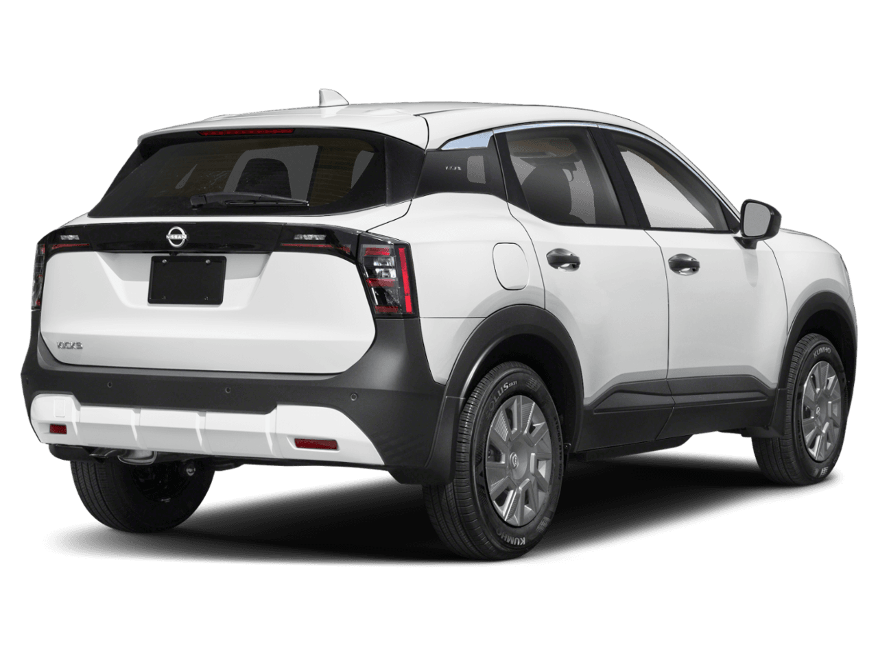 2025 Nissan Kicks S - Rear 3/4, facing to the right