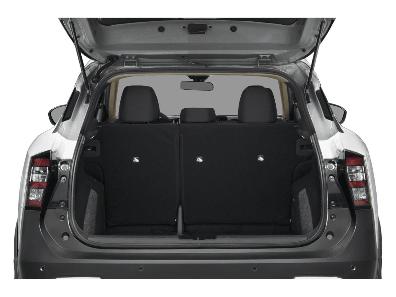 2025 Nissan Kicks S - Interior Trunk with Hatch Open Feature