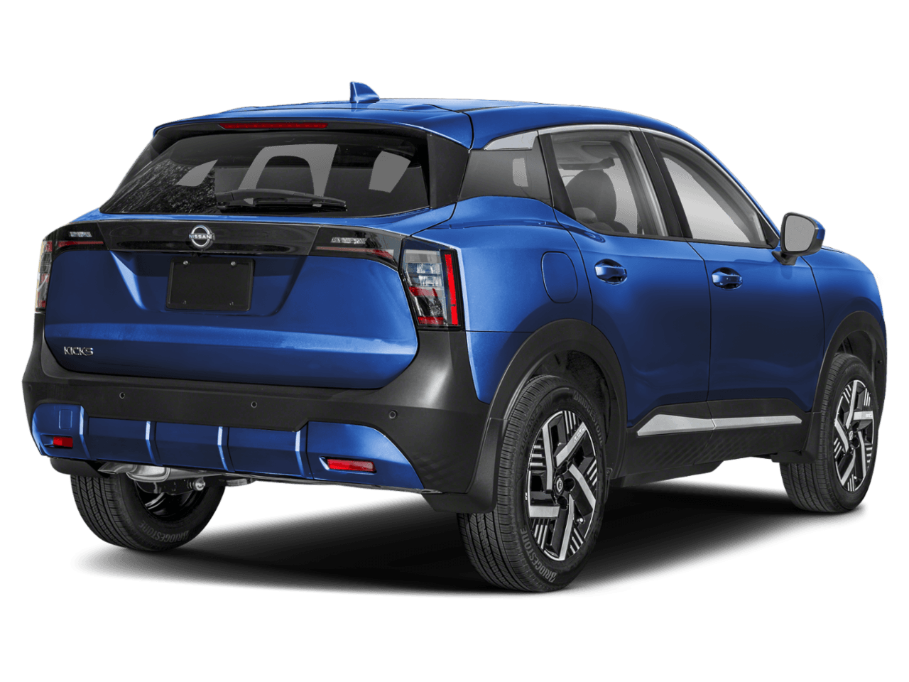 2025 Nissan Kicks SV - Rear 3/4, facing to the right