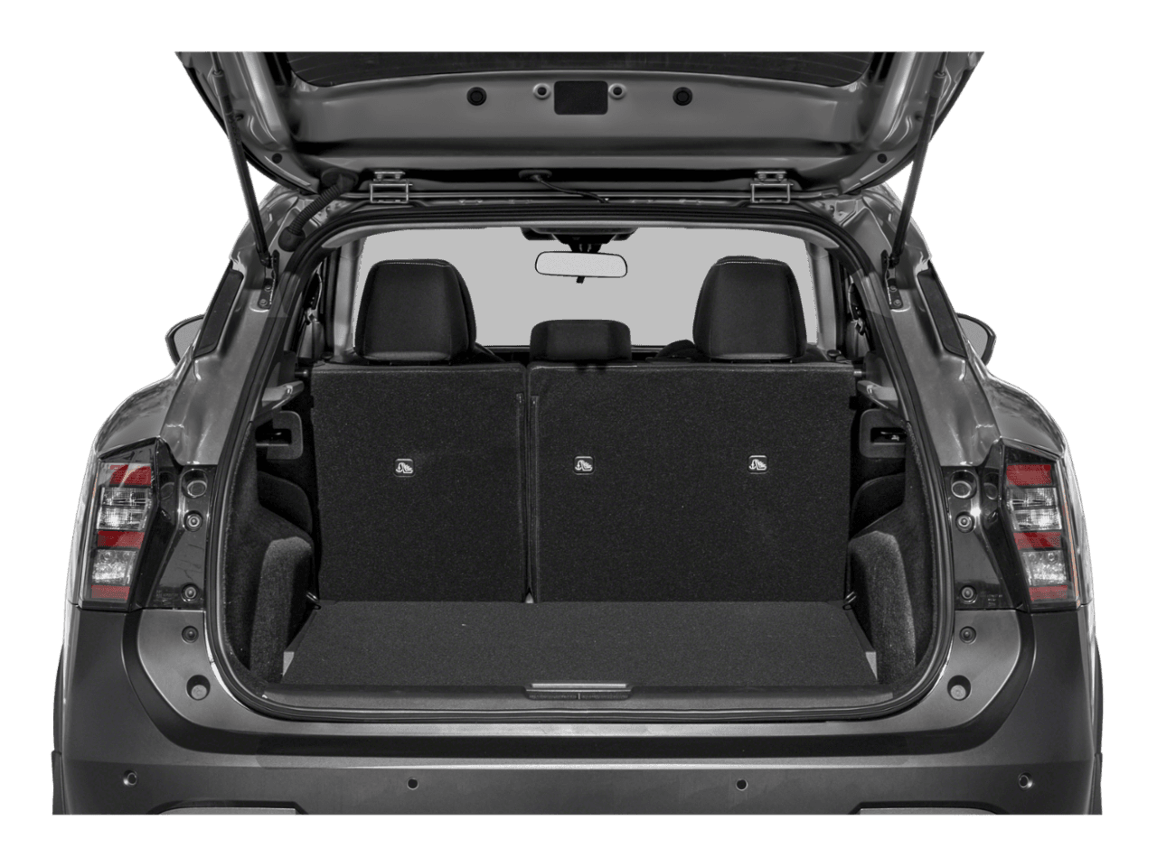 2025 Nissan Kicks SV - Interior Trunk with Hatch Open Feature
