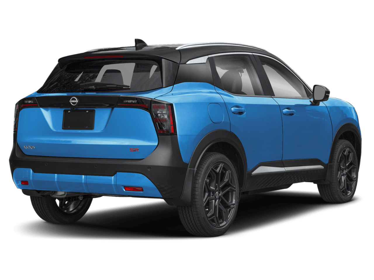 2025 Nissan Kicks SR - Rear 3/4, facing to the right