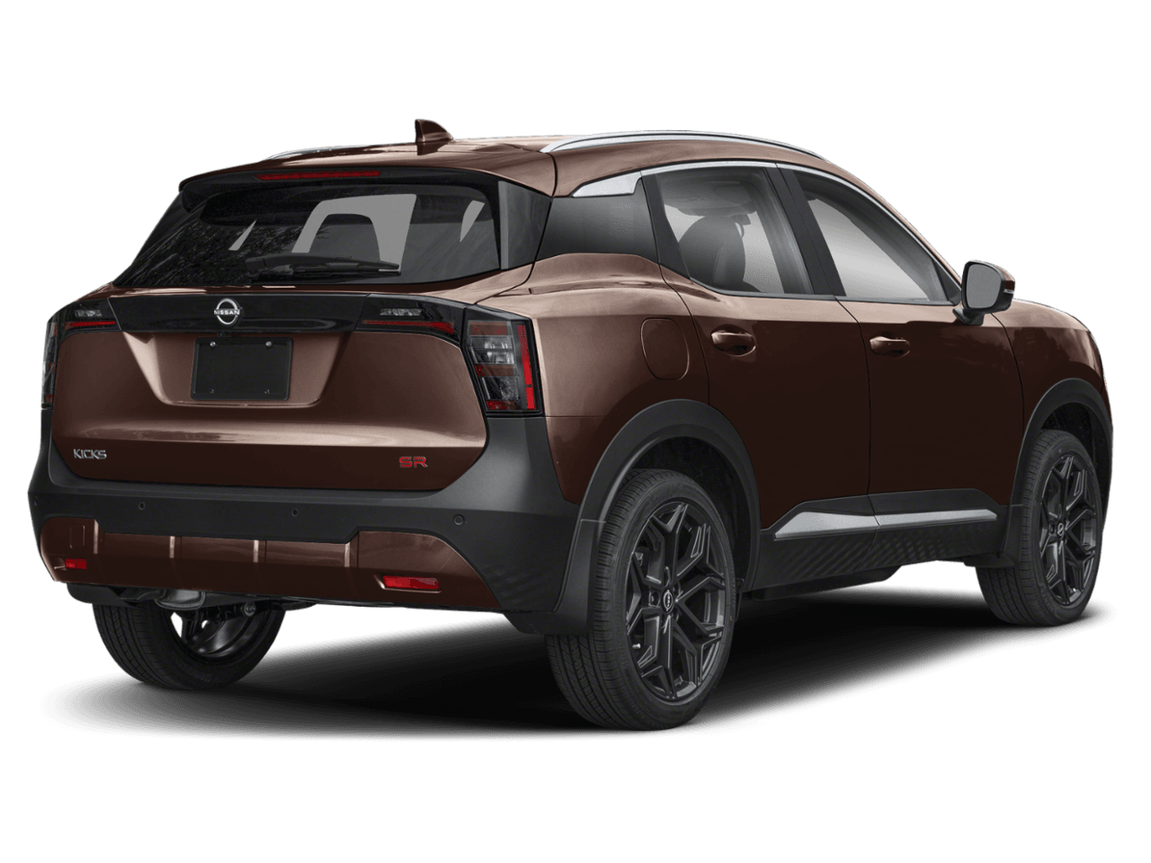 2025 Nissan Kicks SR - Rear 3/4, facing to the right