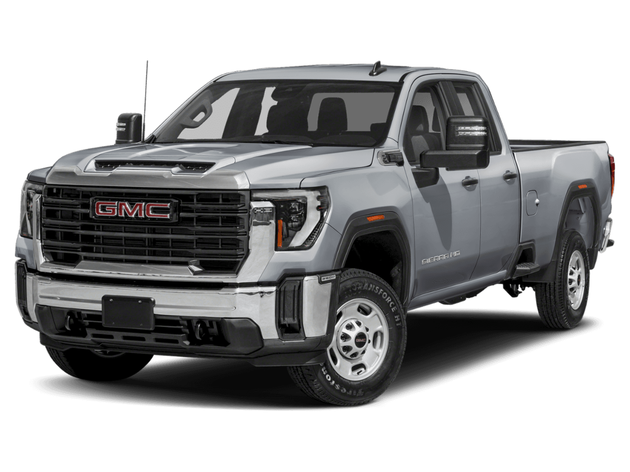 2025 GMC Sierra 2500HD SLE - Front 3/4, facing to the left