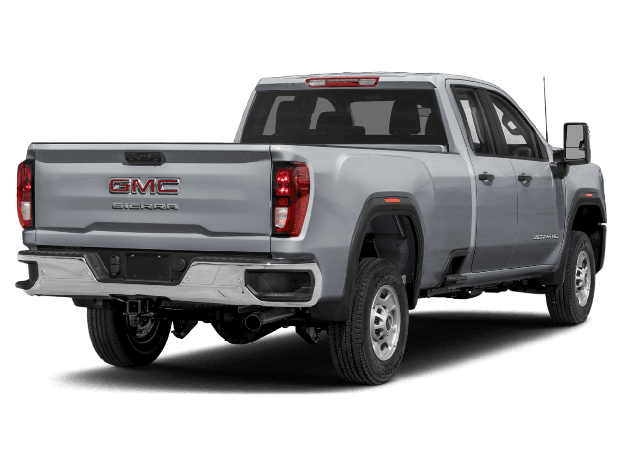 2025 GMC Sierra 2500HD SLE - Rear 3/4, facing to the right