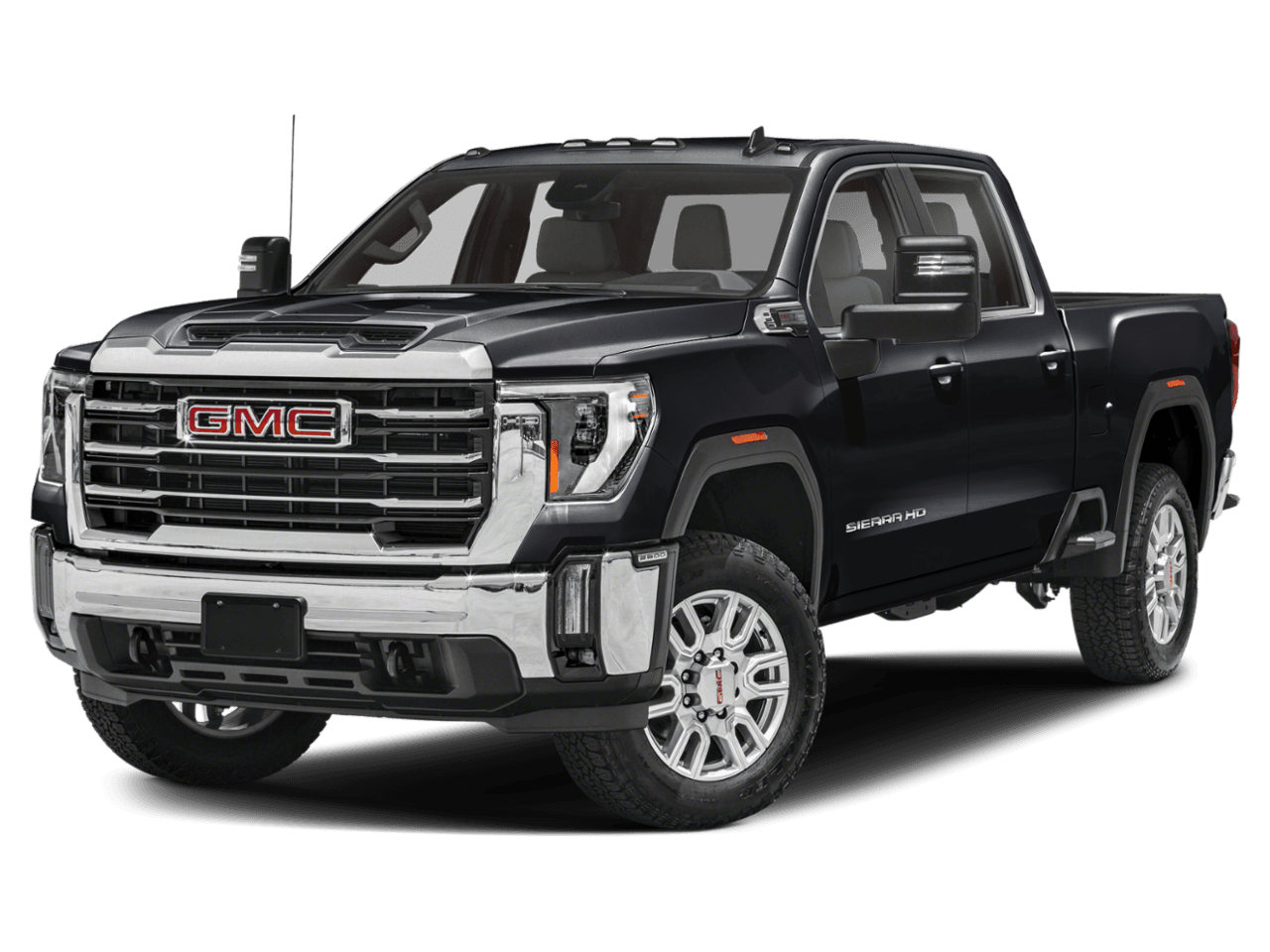 2025 GMC Sierra 2500HD SLE - Front 3/4, facing to the left