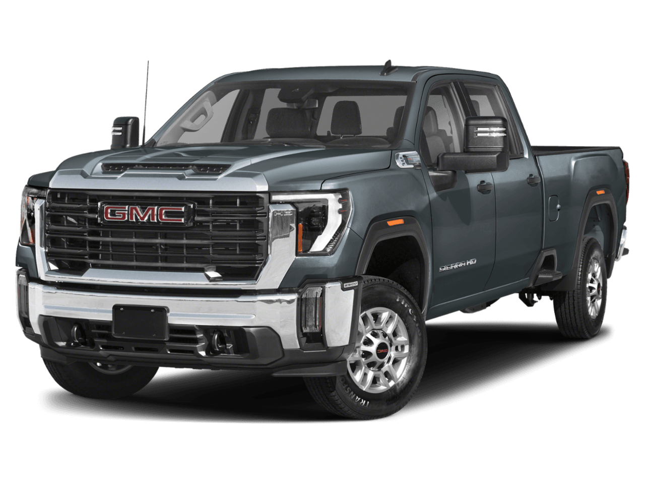 2025 GMC Sierra 2500HD AT4 - Front 3/4, facing to the left