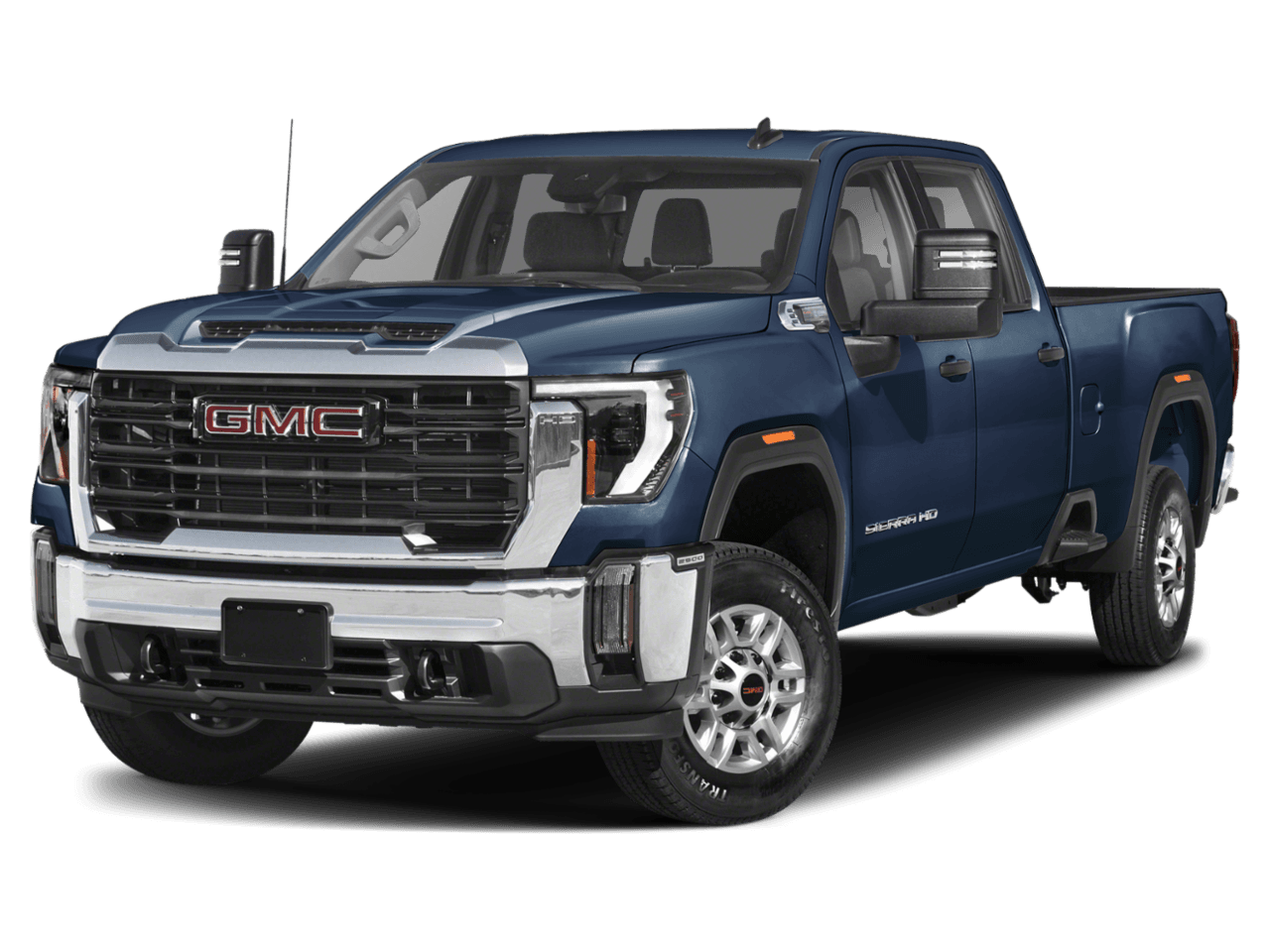 2025 GMC Sierra 2500HD Pro - Front 3/4, facing to the left