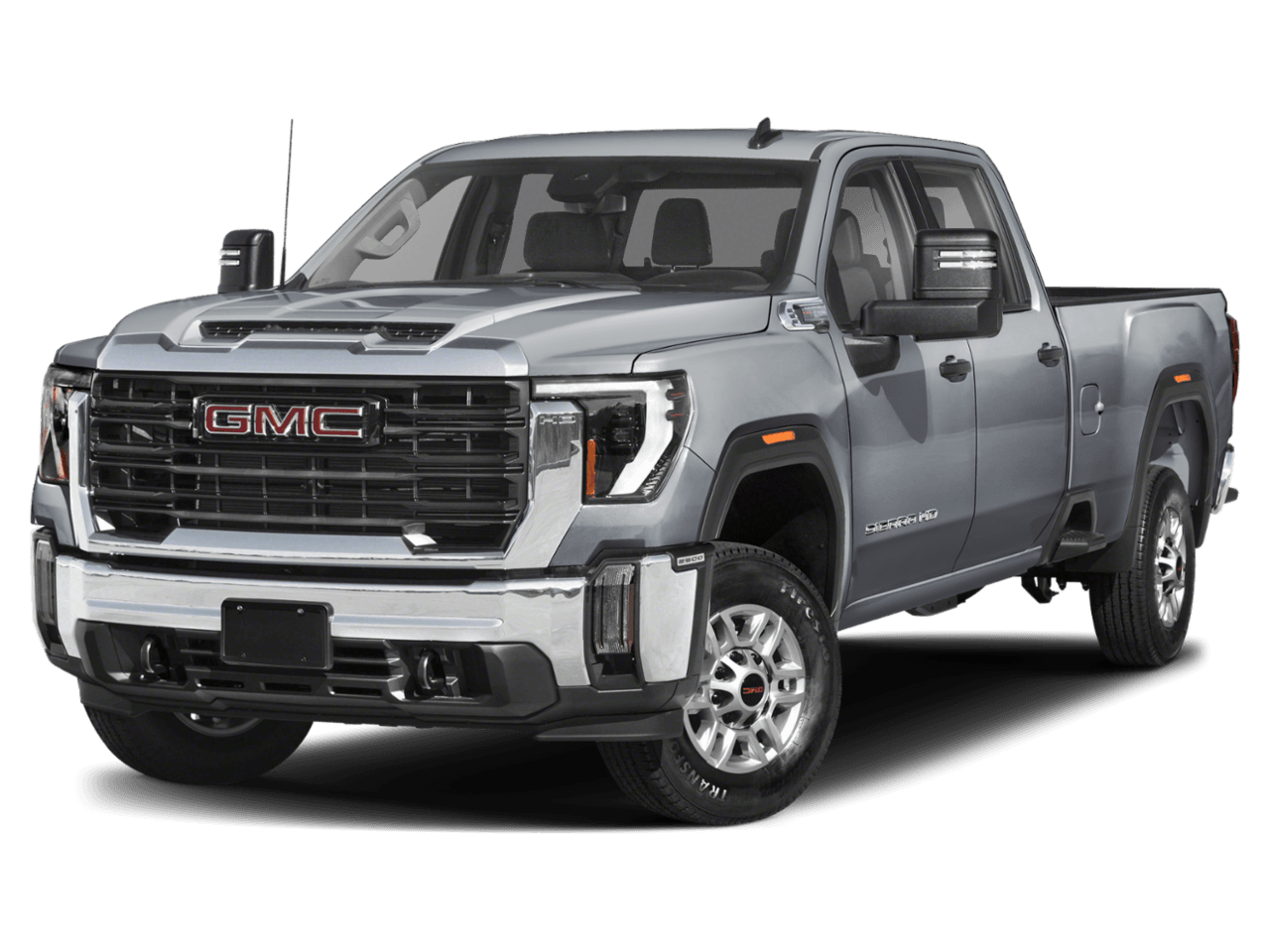 2025 GMC Sierra 2500HD Pro - Front 3/4, facing to the left