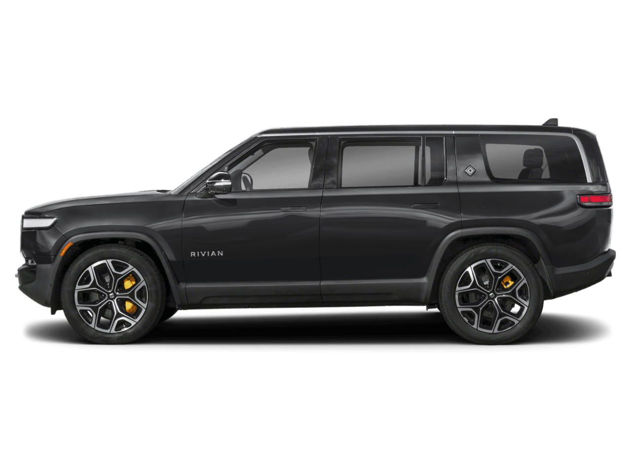 2025 Rivian R1S Adventure - Profile, facing to the left