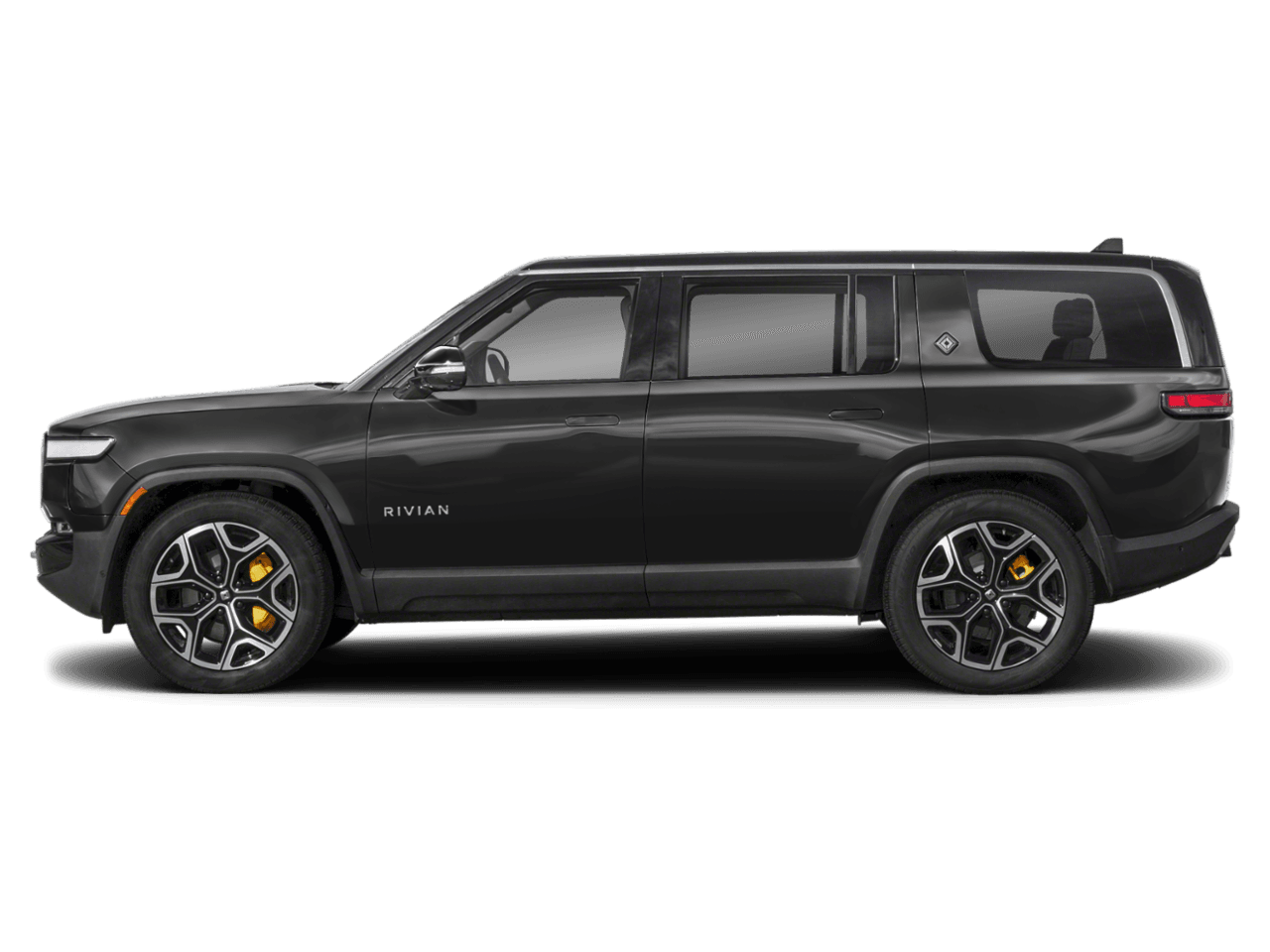 2025 Rivian R1S Adventure - Profile, facing to the left