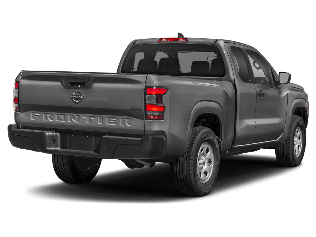 2025 Nissan Frontier King - Rear 3/4, facing to the right