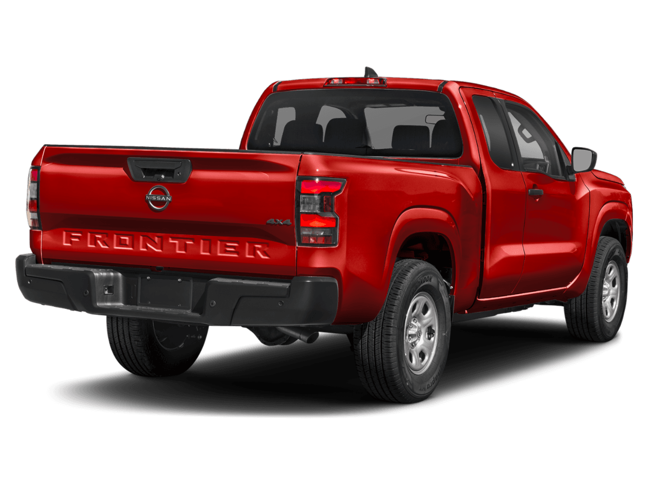 2025 Nissan Frontier King - Rear 3/4, facing to the right