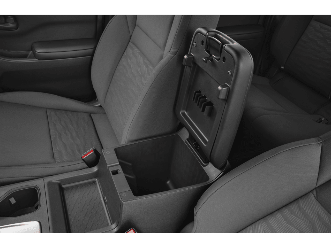 2025 Nissan Frontier S - Interior Center Storage Console