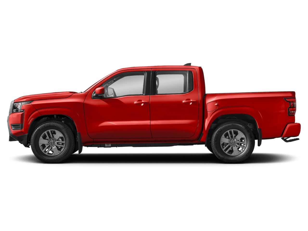 2025 Nissan Frontier Crew - Profile, facing to the left