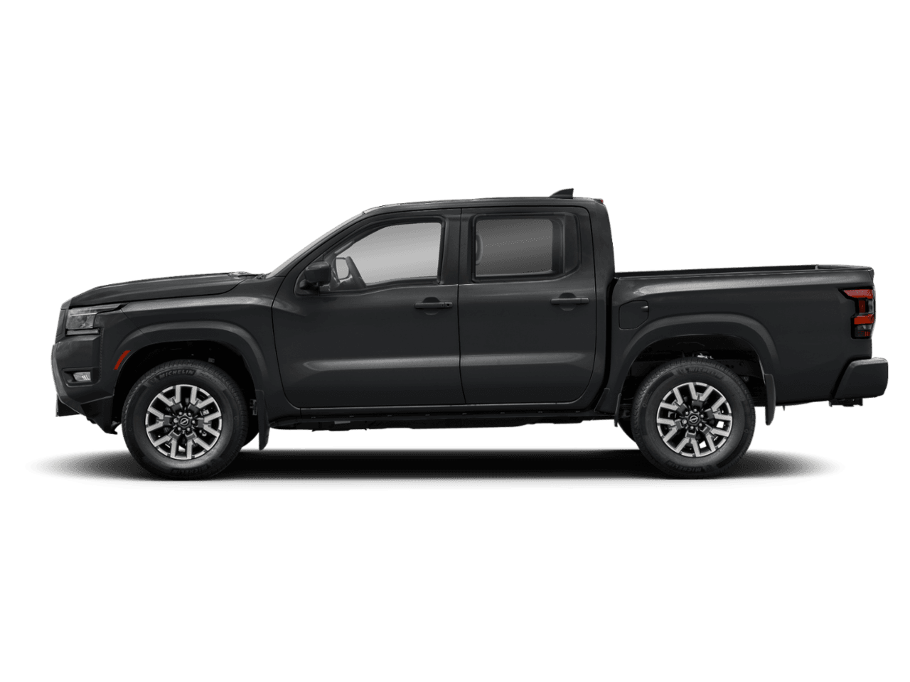 2025 Nissan Frontier Crew - Profile, facing to the left